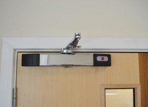 Agrippa sound activated fire door closer