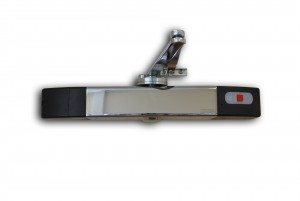 Agrippa fire door closer - chrome