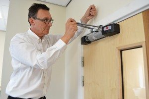 Agrippa fire door closer installation