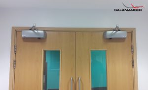 hold open hospital fire doors - Geofire