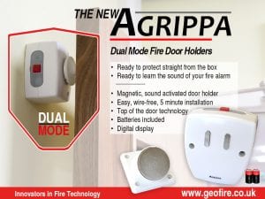 Agrippa fire door holder