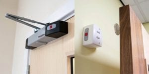 Agrippa fire door holder and closer