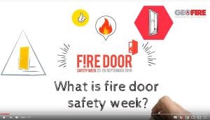 Fire safety, fire door safety