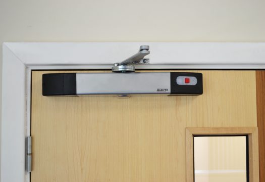 Agrippa sound activated fire door closer