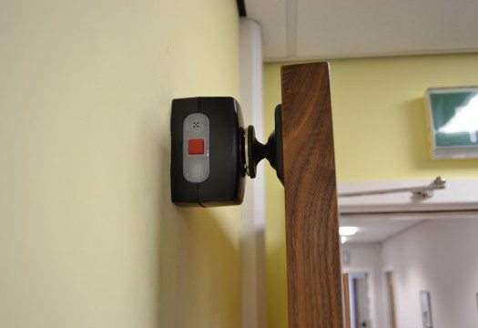 Agrippa sound activated fire door holder