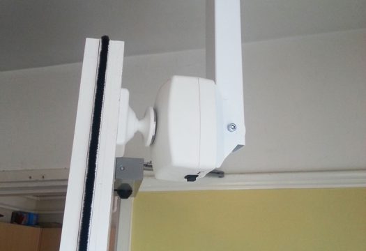 Door holder extension bracket