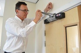 Agrippa fire door closer installation